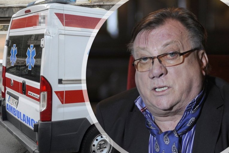 Halid Bešlić u bolnici