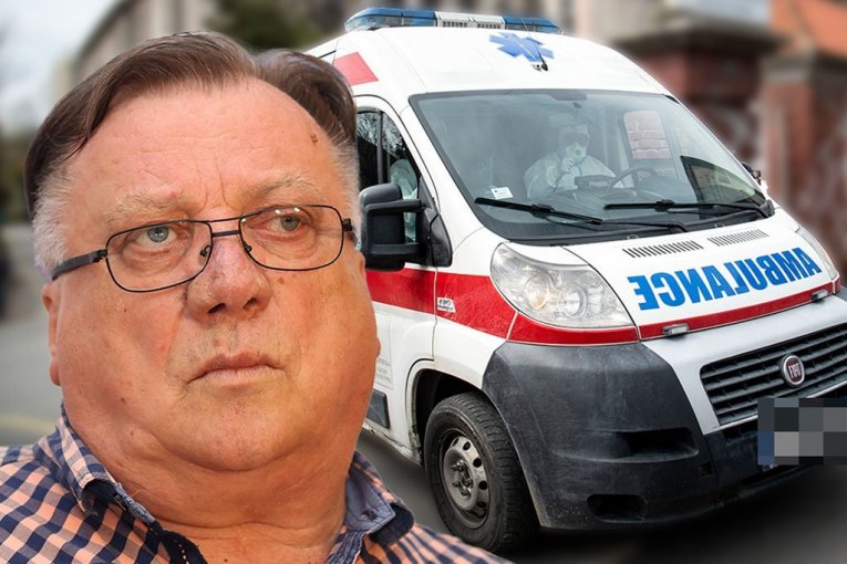 Halid Bešlić u bolnici