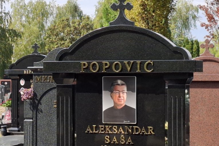 Saša Popović grobno mesto