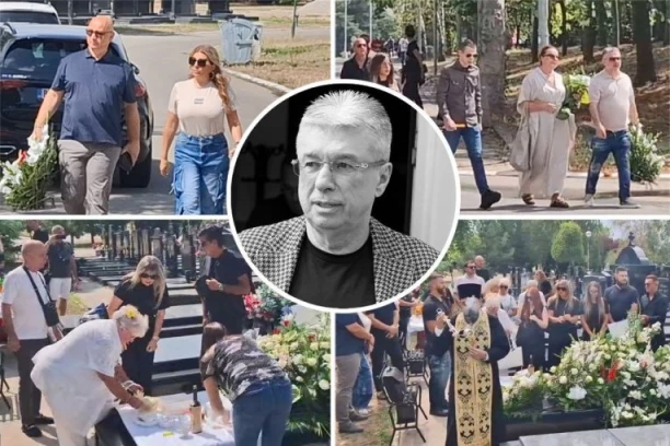 ŠOK! Evo koliko se poznatih ličnosti pojavilo na šestomesečnom pomenu Saši Popoviću - sadašnji i bivši članovi ZG na jednom mestu! (VIDEO)