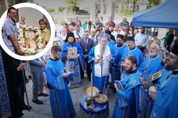 POTOMCI SRPSKOG SVECA DONELI NJEGOVU IKONU U SABORNU CRKVU: Hramovna slava koju će Tuzla zauvek pamtiti