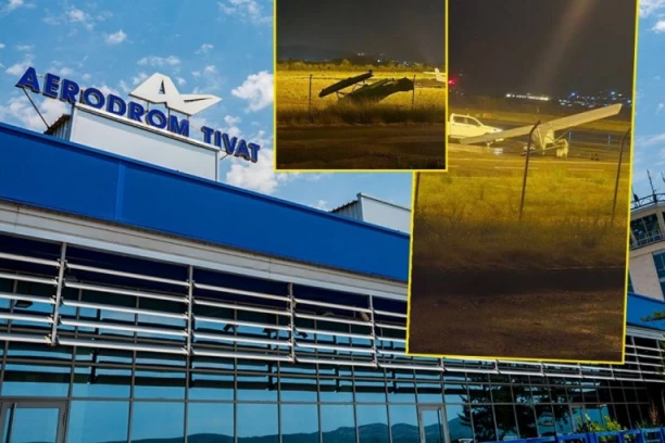 HAOS U TIVTU! Vetar PODIGAO AVIONE, pa ih tresnuo o zemlju – šteta OGROMNA! (FOTO, VIDEO)