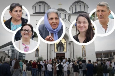 "OSETILA SAM VELIKU BLAGODET, PROHODALA SAM...": Neverovatne izjave vernika koji su danas celivali ikonu Bogorodice Stradalne (VIDEO)