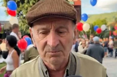 "PENZIJA MI JE BILA 23.600, SADA JE 60.000, A BIĆE 67.000" - Penzioner na skupu protiv blokada objasnio zašto podržava državu (VIDEO)