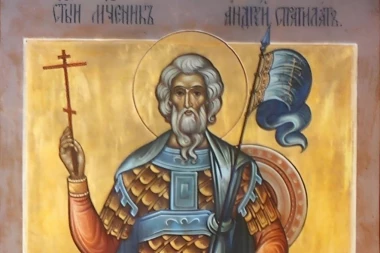 NA MESTU GDE JE PROLIO KRV, IZBIO JE IZVOR VODE KOJA ISCELJUJE BOLESNE: Danas slavimo Svetog Andreja Stratilata čija molitva je promenila ishod velike bitke