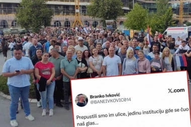KONAČNO PRIZNALI ISTINU! Glavni valjevski blokader pao u očaj posle jučerašnjih prizora širom Srbije: I na ulici smo izgubili većinu