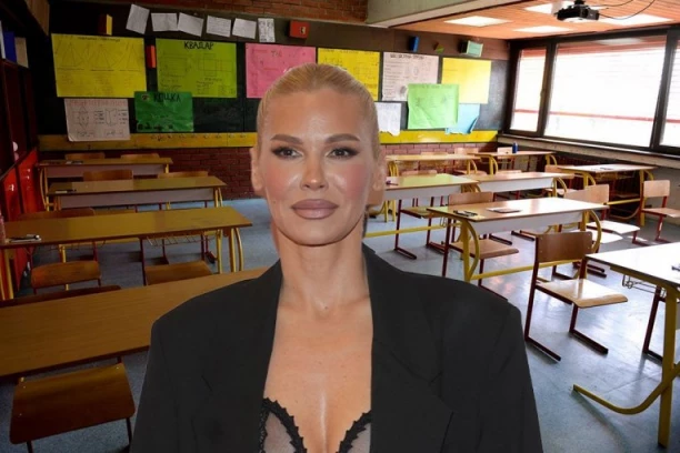 MLAĐA ĆERKA NATAŠE BEKVALAC KRENULA U PRVI RAZRED! Starija se seli u Španiju, isplivao dirljiv prizor iz doma! (FOTO)