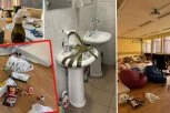 KATASTROFA! Blokaderi na DIF u Novom Sadu iza sebe ostavili svinjac: Prizori su zastrašujući (FOTO, VIDEO)