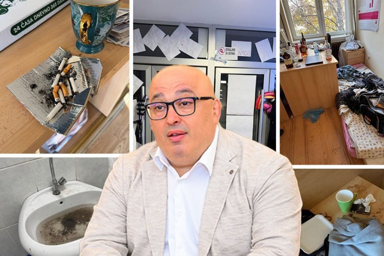 ZATEKAO SAM KRŠ, KLUPE IZLOMLJENE, POZVAO SAM POLICIJU! Oglasio se dekan Drid nakon onoga što je ostalo posle blokadera na DIF! (FOTO, VIDEO)