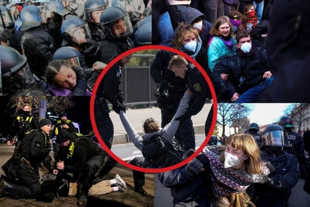 JE L'  OVO TA DEMOKRATIJA EVROPSKE UNIJE?! Dvostruki standardi: Kad Srbi primene zakon - skandal! Kad Nemci tuku žene - muk! (VIDEO)