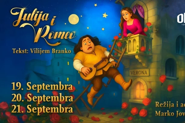 Nova sezona Teatra Odeon počinje: "Julija i Romeo" – ljubav koja prkosi vremenu i granicama!