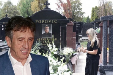 NIKO ME NIJE OBAVESTIO O POMENU: Žika Jakšić se oglasio na šestomesečnicu SMRTI Saše Popovića, grob posetio u TAJNOSTI!