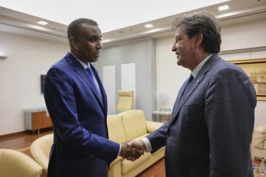 Gašić na Aerodromu "Nikola Tesla" dočekao delegaciju Somalije (FOTO)