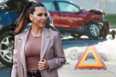 TAČNO JE, ALI... Prva Kajina izjava nakon što ju je Zvezdin navijač udario autom!