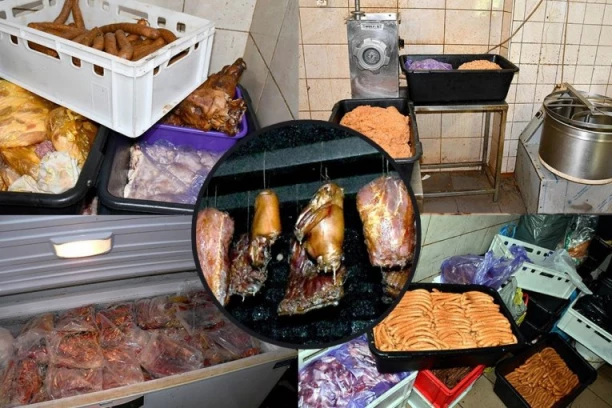 POGLEDAJTE ŠTA SU LJUDI JELI! Pokvareno meso iz neregistrovane mesare u Smederevu završavalo na tanjirima gostiju! (FOTO)