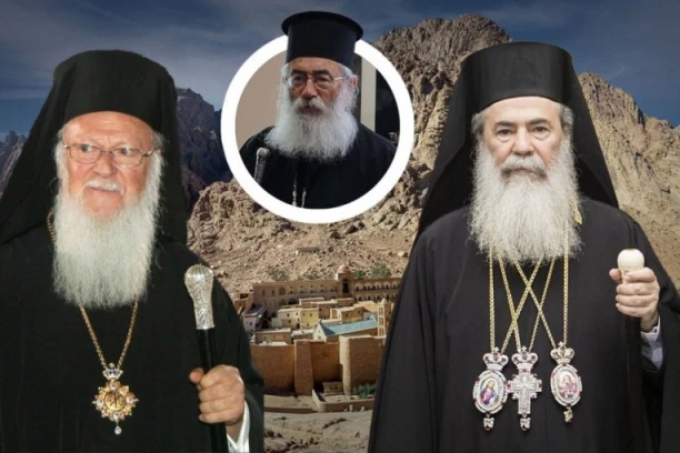 NOVI RASKOL POTRESA PRAVOSLAVLJE: Dvojica patrijarha u sukobu zbog drame u najstarijem hrišćanskom manastiru