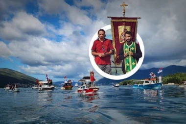 ČUDA S JADRANA – LITIJA U ČAMCIMA: Neobičan pohod vernika do Manastira Miholjska Prevlaka oduševio ceo region (FOTO)