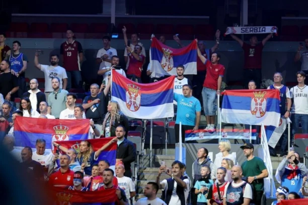 "ORLOVI" OSTAJU BEZ NAVIJAČA U HALI?! Ozbiljan problem za Srbe, samo FIBA može da ga reši