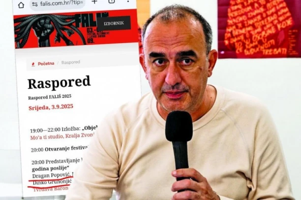 PONOVO SE UDRUŽILI PROTIV SRBIJE! Dinko Gruhonjić i Dragan Popović idu u Šibenik da objasne kako su Srbi genocidan narod!