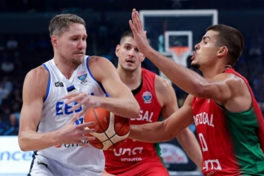 PORTUGALCI NAKON DRAMATIČNE ZAVRŠNICE PROŠLI U OSMINU FINALA EVROBASKETA: Estonci poklekli i pored neverovatne podrške!