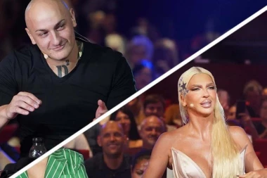 EKSKLUZIVNO SA SNIMANJA "PINKOVIH ZVEZDA"! Jelena Karleuša URNISALA Desingericu: "Spržio si nam mozak!"