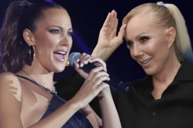 LEPA BRENA NAPRAVILA RUSVAJ NA PROSLAVI ROĐENJA ĆERKE ALEKSANDRE PRIJOVIĆ! Svi poskakali kad je ovo uradila, snimak završio na mrežama!  (VIDEO)