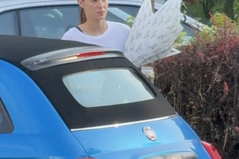 Milena Radulović u gradu