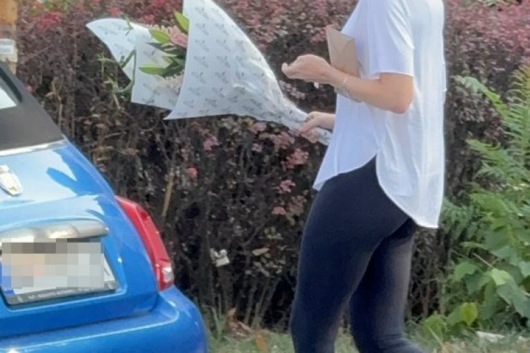 Milena Radulović u gradu