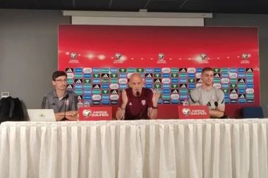 "SRBIJA VREDI 250 MILIONA, A MI?": Selektor Letonije ZAGRMEO na konferenciji pred duel s "orlovima"! (VIDEO)