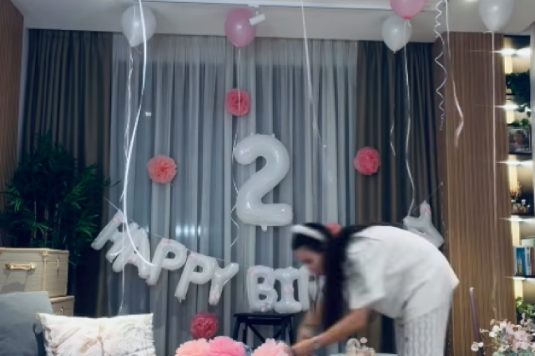 Rođendanska bajka za ćerku Tamare Milutinović