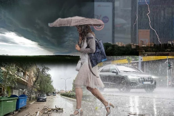 BUJICA NOSILA PUTEVE, ZEMLJA SE OBRUŠILA NA KOLOVOZ... Proglašena vanredna situacija u OVOM delu zemlje - nevreme potpuno paralisalo devet mesnih zajednica!