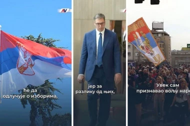 ZA MENE JE VOLJA NARODA VOLJA BOGA! Vučić  o izborima: "Ako pobede Tadić i Đilas, čestitaću im, ja sam gospodin" (VIDEO)