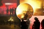 POLICIJA OBUZDALA BLOKADERE! Haos napravili u Novom Sadu! ZAPALILI FILOZOFSKI FAKULTET! (FOTO, VIDEO)