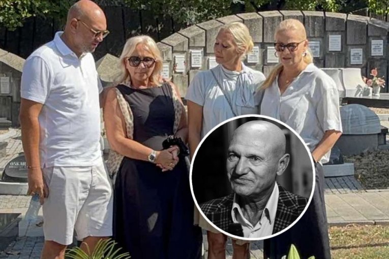 Porodica Šabana Šaulića na groblju