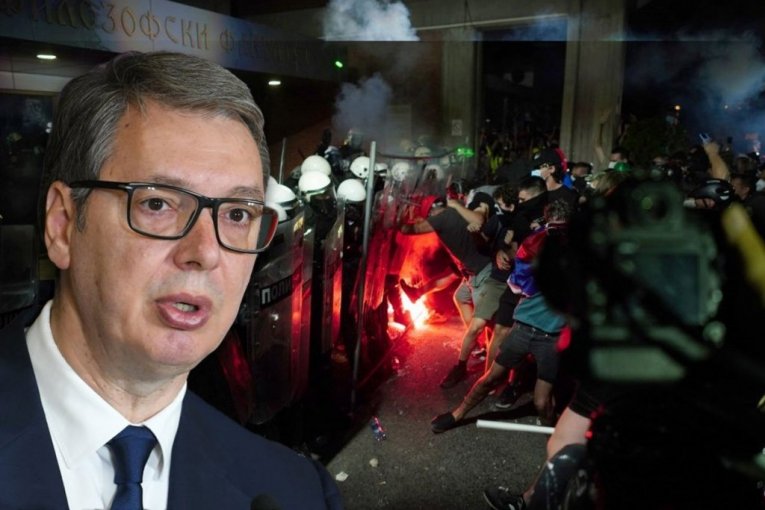 VUČIĆ: Kakva je to brutalnost policije kada se KC javilo više policajaca nego građana?