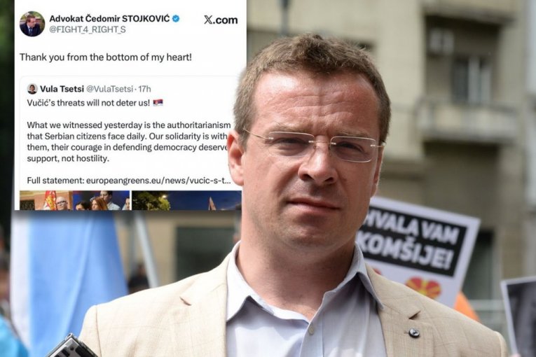 SKANDALOZNA OBJAVA NATO LOBISTE ČEDOMIRA STOJKOVIĆA! "Klanja" se Vuli Ceci koja je došla da ruši Srbiju: Ovo joj je poručio (FOTO)