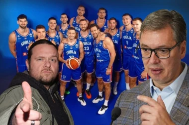 ŠOLAKOV KOLUMNISTA UDARIO PO "ORLOVIMA"! Opozicija našla kako da "unovči" i debakl reprezentacije na Evrobasketu - ZA SVE IM KRIV, NARAVNO, VUČIĆ!