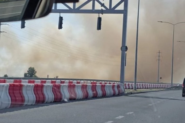 KOLAPS NA KORIDORU: Turisti i vozači zarobljeni u kolonama kod Niša, gust dim izazvao opštu pometnju na drumu (VIDEO)