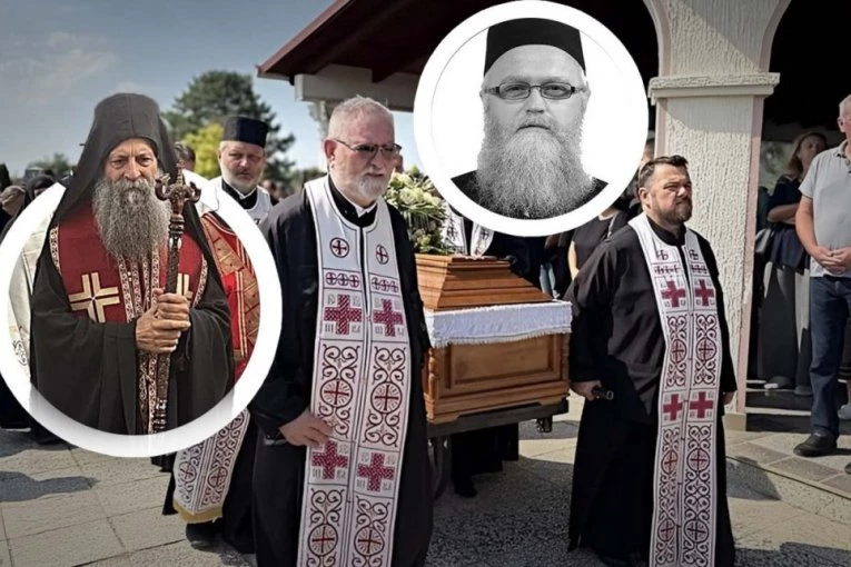 TITEL U SUZAMA I MOLITVI: Vernici se oprostili od omiljenog prote Miloša Jevrosimova – patrijarh služio opelo