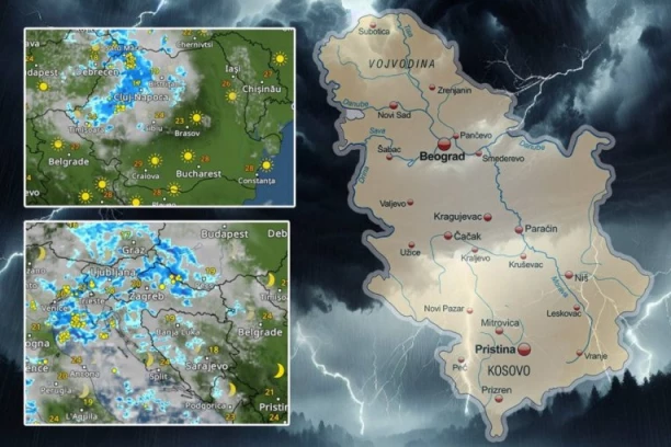 NEVREME PRETI DA PROGUTA BALKAN! Srbija "između dve vatre", komšiluk pred POTOPOM (FOTO)