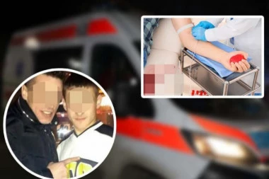 TEŠKA SAOBRAĆAJNA NEZGODA KOD LOZNICE! Motociklom poleteo u vazduh, pa udario o zemlju - UROŠ SE BORI ZA ŽIVOT!