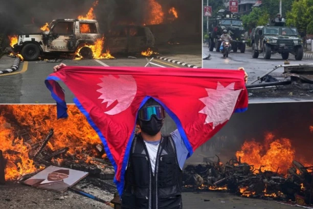 TOTALNA ANARHIJA NA ULICAMA NEPALA: Izgorela zgrada parlamenta, ŽIVA SPALJENA supruga bivšeg premijera, PREKO 20 MRTVIH (VIDEO)