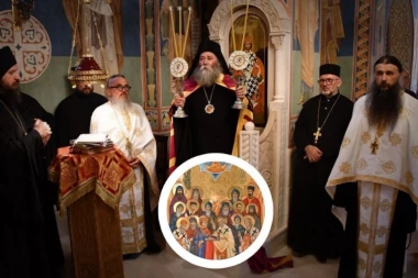 PRVA PROSLAVA NOVIH SVETACA SRPSKE CRKVE: Veličanstvena svečanost u svetinji na ušću dve reke (FOTO)