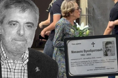 POTRESNE REČI PORODICE MIHAILA VUKOBRATOVIĆA! Na sahranu slavnog glumca stigla i Ceca Bojković (VIDEO)