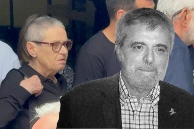 MIHAILO VUKOBRATOVIĆ ISPRAĆEN NA VEČNI POČINAK! Utučena udovica napustila groblje, mnogi koje je zadužio se NISU POJAVILI! (VIDEO)