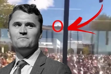 DA LI JE OVO UBICA? Snajperista u crnom nestaje sa krova posle pucnja na Čarlsa Kirka! (VIDEO)