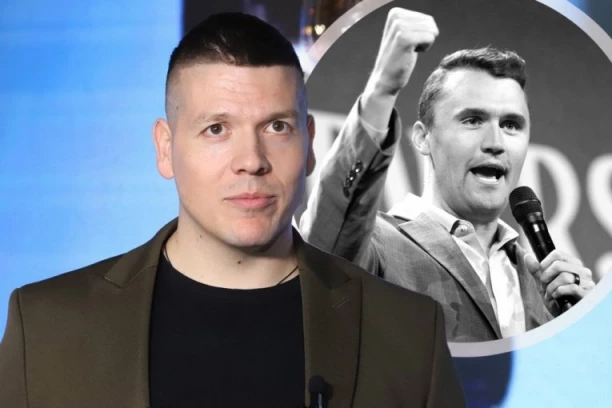 SLOBU RADANOVIĆA SLOMILA SMRT ČARLIJA KIRKA: Oprostio se od UBIJENOG političara potresnom porukom! (FOTO)