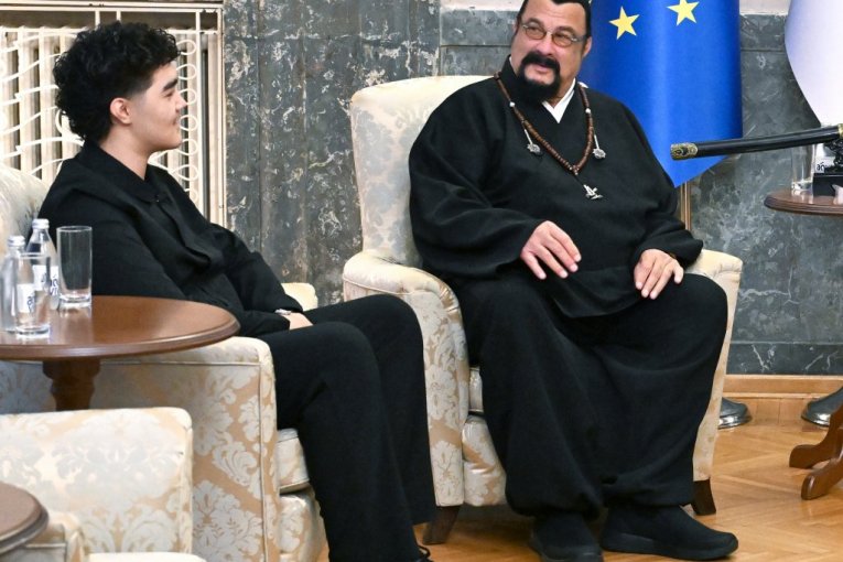 Stiven Sigal i Aleksandar Vučić