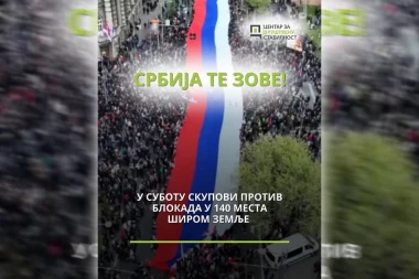 U SUBOTU U 140 GRADOVA: Širom Srbije okupiće se "Građani protiv blokada" (FOTO)