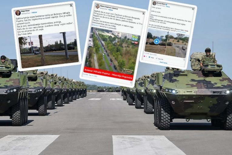 JAKA SRBIJA - BLOKADERSKI NEPRIJATELJ BROJ 1! Simbol moći države za njih je simbol zastrašivanja - POKRENUTA KAMPANJA PROTIV VOJSKE!